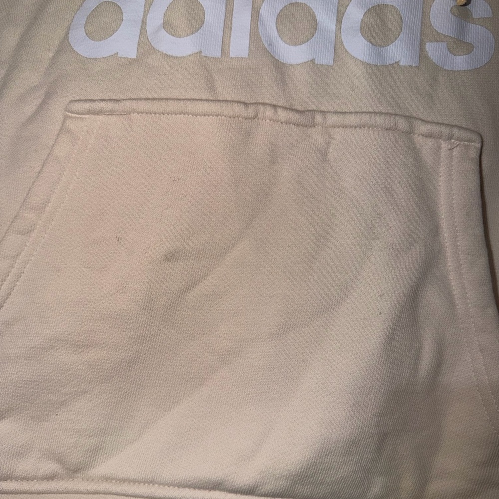 Cream Adidas Hoodie - Picture 4 of 4